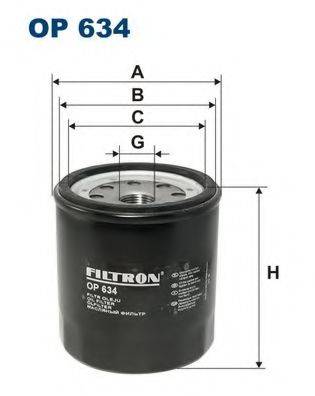 FILTRON OP634 Масляный фильтр