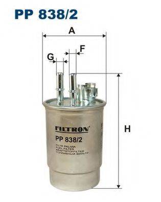 Топливный фильтр FILTRON PP838/2