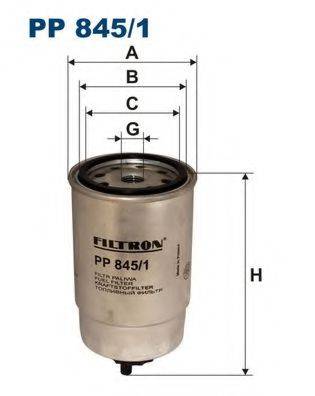 Топливный фильтр FILTRON PP845/1