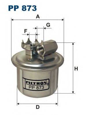 FILTRON PP873 Топливный фильтр