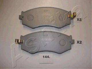 Комплект тормозных колодок, дисковый тормоз ASHIKA 50-01-144