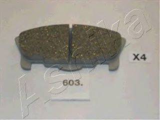 ASHIKA 5006603 Комплект тормозных колодок, дисковый тормоз