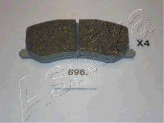 Комплект тормозных колодок, дисковый тормоз ASHIKA 50-08-896