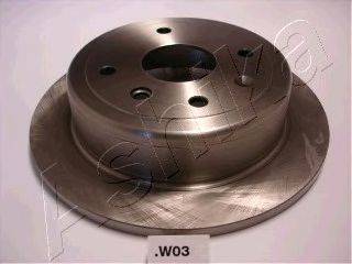 Тормозной диск ASHIKA 61-0W-W03