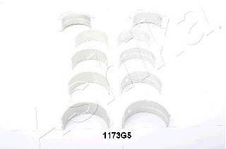 Комплект подшипников коленчатого вала ASHIKA 86-1173G5