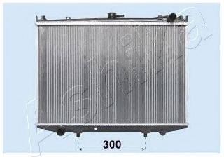 Радиатор, охлаждение двигателя ASHIKA RDA213045