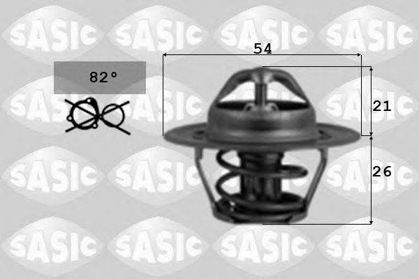 SASIC 9000037 Термостат, охлаждающая жидкость