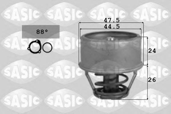 Термостат, охлаждающая жидкость SASIC 9000038