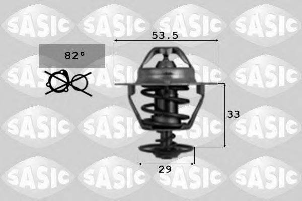 SASIC 9000107 Термостат, охлаждающая жидкость