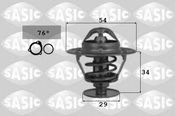 SASIC 3306040 Термостат, охлаждающая жидкость