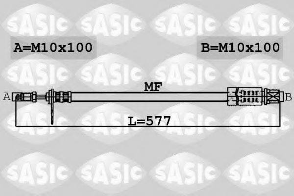 Тормозной шланг SASIC 6600004