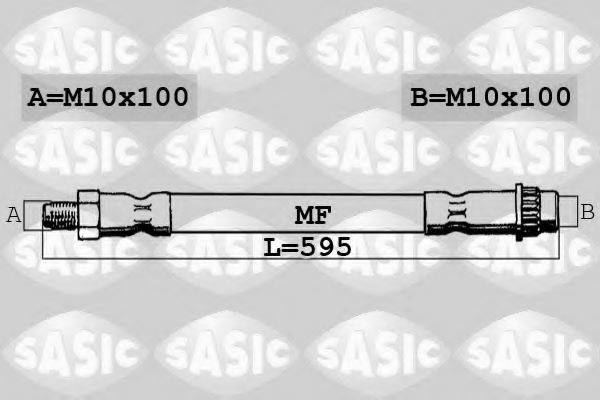 Тормозной шланг SASIC 6600023
