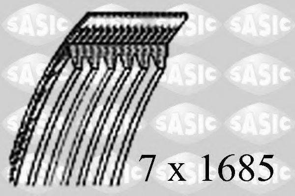 Поликлиновой ремень SASIC 1774068