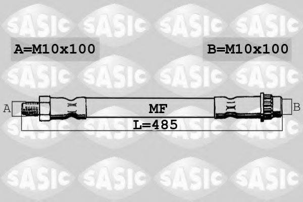Тормозной шланг SASIC 6604013