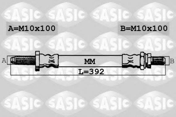 SASIC 6606001 Тормозной шланг