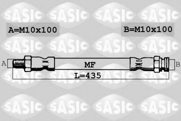 SASIC 6606002 Тормозной шланг