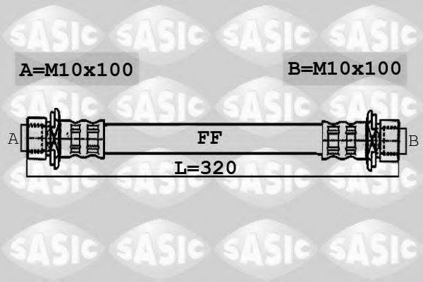SASIC 6606059 Тормозной шланг