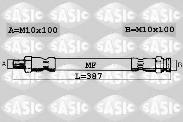 SASIC 6606070 Тормозной шланг