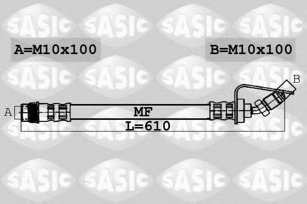 SASIC 6606075 Тормозной шланг