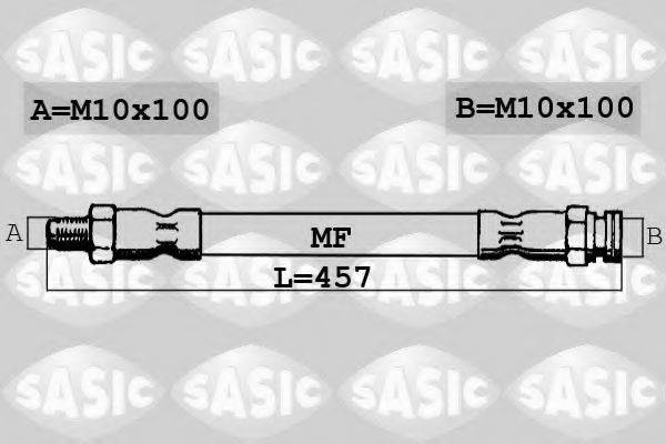 Тормозной шланг SASIC SBH0178