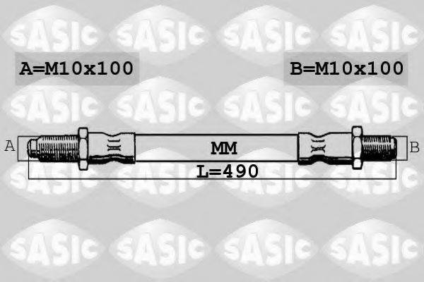 SASIC SBH6321 Тормозной шланг