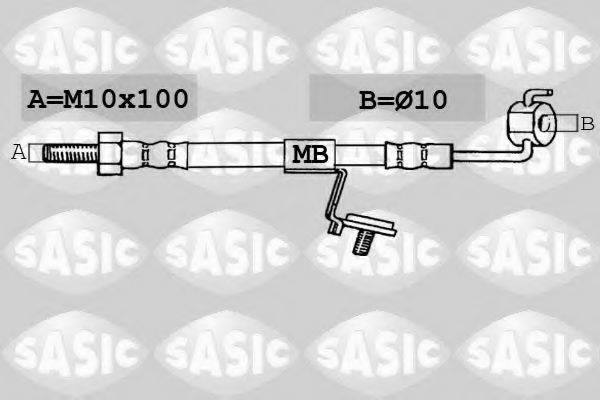 SASIC SBH6326 Тормозной шланг