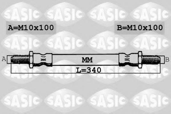 SASIC SBH6334 Тормозной шланг