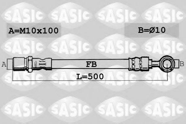 Тормозной шланг SASIC SBH6343