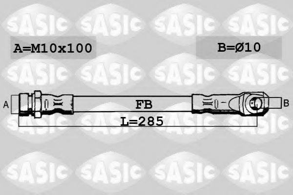 Тормозной шланг SASIC SBH6372