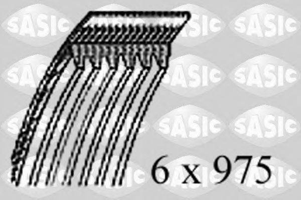 SASIC 1770016 Поликлиновой ремень