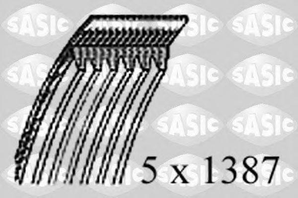 SASIC 1770061 Поликлиновой ремень