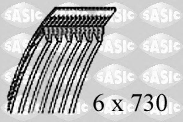 SASIC 1770063 Поликлиновой ремень