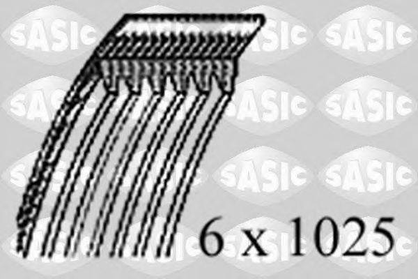 SASIC 1770078 Поликлиновой ремень