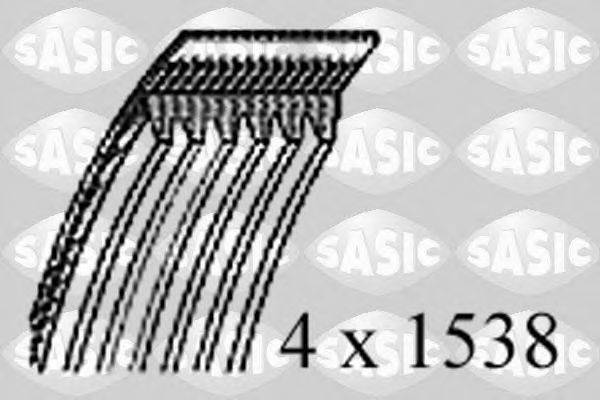 SASIC 1774025 Поликлиновой ремень