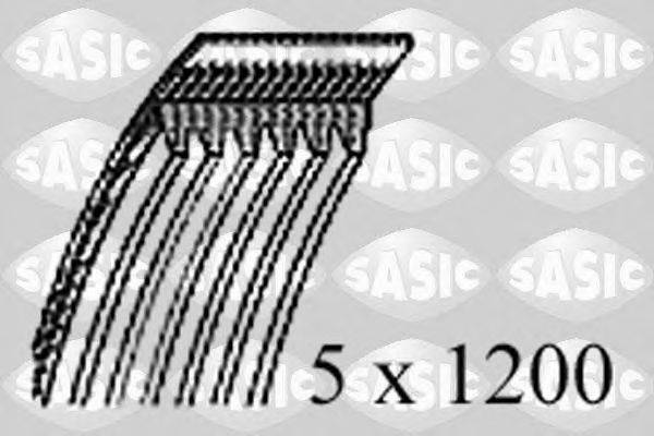 SASIC 1774067 Поликлиновой ремень