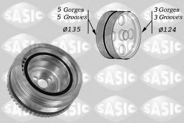 SASIC 2156045 Ременный шкив, коленчатый вал