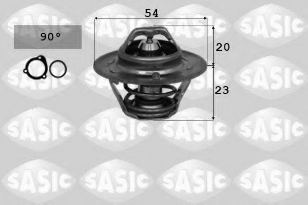 SASIC 3306093 Термостат, охлаждающая жидкость