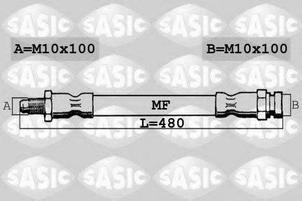 Тормозной шланг SASIC 6606217