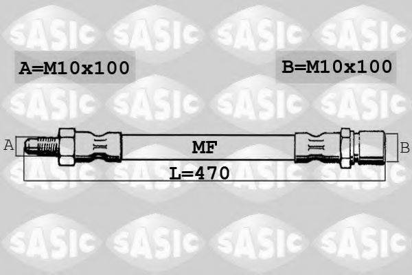 Тормозной шланг SASIC 6606223