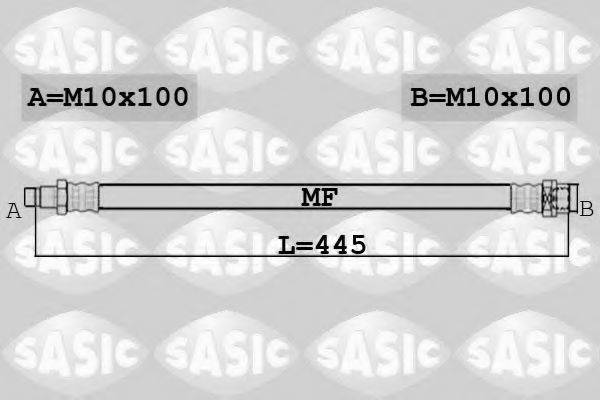 Тормозной шланг SASIC 6606228