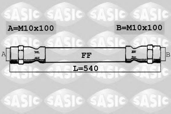 SASIC 6606150 Тормозной шланг