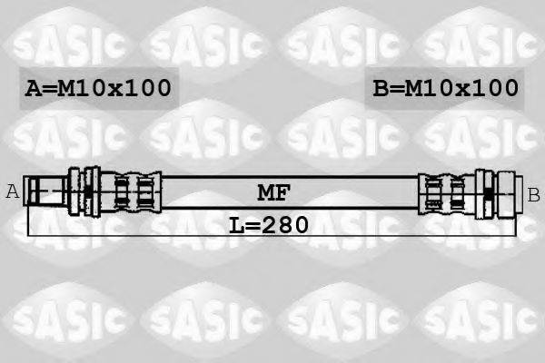 Тормозной шланг SASIC 6606214