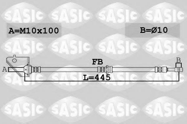 Тормозной шланг SASIC 6606135