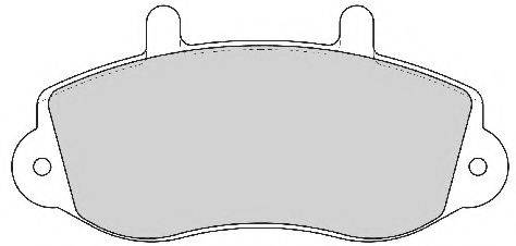 Комплект тормозных колодок, дисковый тормоз ABEX AVR113