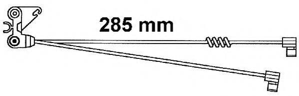 Сигнализатор, износ тормозных колодок ABEX FAI125