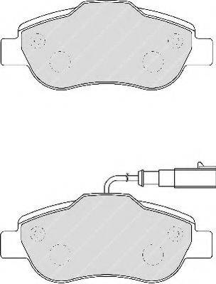 Комплект тормозных колодок, дисковый тормоз DURON DBP231945
