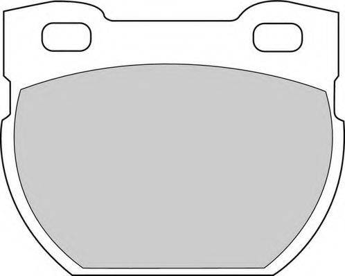 Комплект тормозных колодок, дисковый тормоз DURON DBP200872