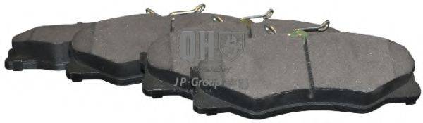 Комплект тормозных колодок, дисковый тормоз JP GROUP 1163601319