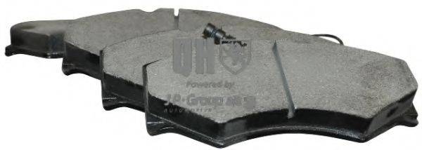 Комплект тормозных колодок, дисковый тормоз JP GROUP 1163601419