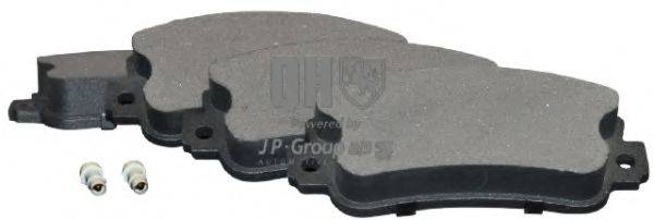 JP GROUP 1163608719 Комплект тормозных колодок, дисковый тормоз